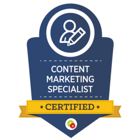 Content Marketing Specialist Certification